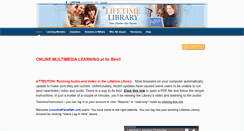 Desktop Screenshot of lifetimelearning.com